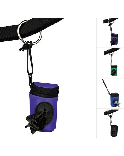 TRIXIE Puzdro na vrecká + 2 rolky vreciek