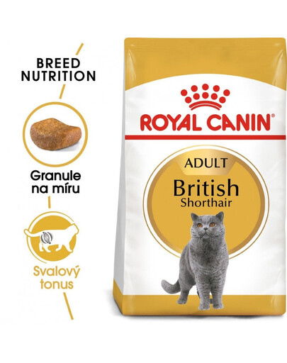 ROYAL CANIN British Shorthair krmivo pre dospelých Britské krátkosrsté mačky 12x400 g