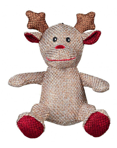 TRIXIE Sada vianočných hračiek - Santa Claus, sob, snehuliak 25 cm 6 ks/balenie