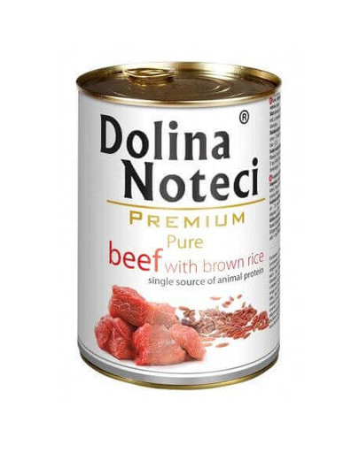 DOLINA NOTECI Premium Pure Hovězí s rýží 150g