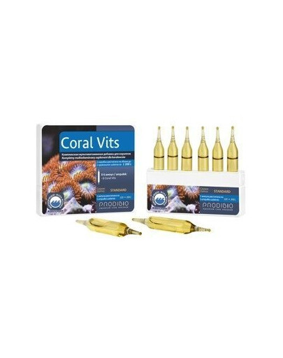 PRODIBIO Coral Vits 6 ampuliek multivitamínu pre morské akvárium