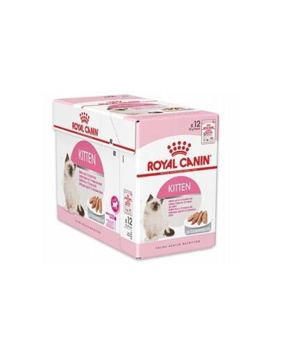 ROYAL CANIN Kitten pasztet karma mokra - pasztet dla kociąt do 12 miesiąca życia 12x85g