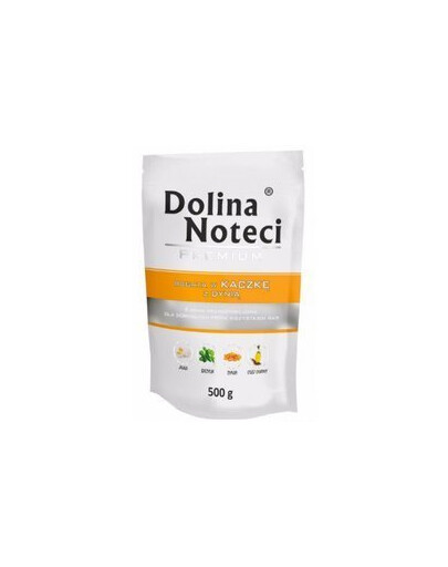 Dolina Noteci Premium taška pre psov kačica a tekvica 500 g