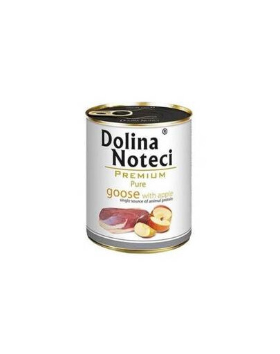 Dolina Noteci hus čistá s jablkom 800 g - krmivo pre dospelých psov 800 g