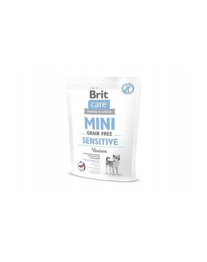 Brit Care Mini Grain Free Sensitive 400g - suché krmivo pre malé citlivé plemená 400g