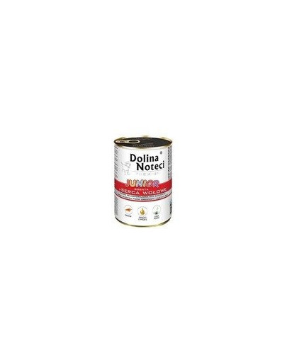 Dolina Noteci Premium Junior Hovädzie srdce v konzerve 400 g