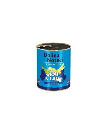 Dolina Noteci Superfood Teľacie a jahňacie mäso 800g