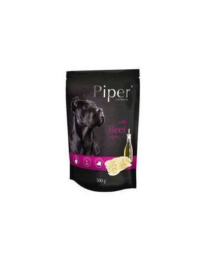 Piper doypack s hovädzím žalúdkom 500g - mokré krmivo pre dospelých psov stredných a veľkých plemien, 500g