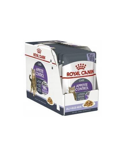 ROYAL CANIN Appetite Control Jelly vlhké krmivo pre mačky s nadmernou chuťou do jedla 12x 85 g