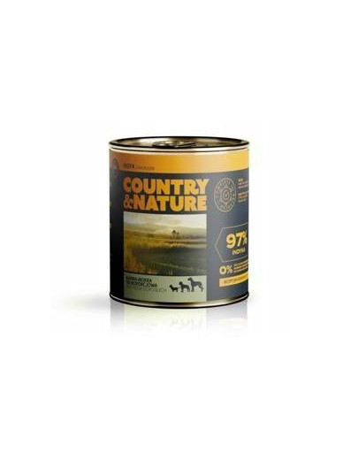 Country&Nature morka s brokolicou 410g