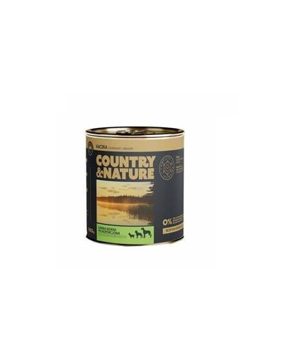 COUNTRY&NATURE Kačica s cviklou a jablkom 850 g