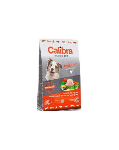 CALIBRA Dog Premium Line Energy 12 kg krmivo pre psov