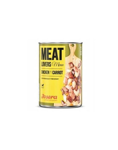 Josera Meat Lovers Menu Kurča s mrkvou 800 g