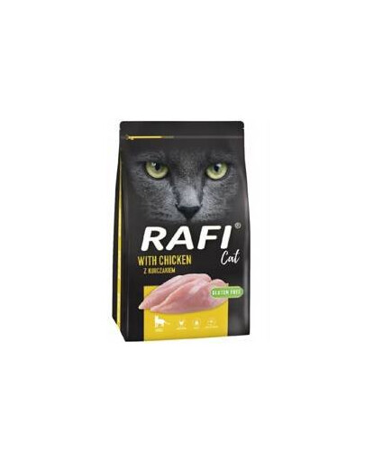 Rafi Cat s kuracím mäsom 7 kg - granule pre dospelé mačky