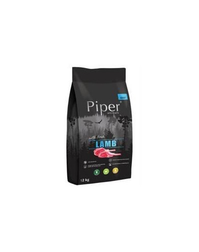 Piper granule pre psov s jahňacinou 12 kg granule pre dospelých psov všetkých plemien