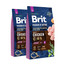 BRIT Premium By Nature Junior S 2 x 8 kg