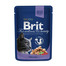 BRIT Premium Cat omáčka pre dospelú mačku Kapsule 24 x 100 g