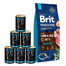 BRIT Premium By Nature Sensitive Lamb 15 kg + jahňacie konzervy 6x1240g