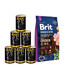 BRIT Premium By Nature Adult Small S 8 kg + hydina v konzerve 6x1240 g