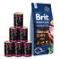 BRIT Premium By Nature Light 15 kg + morčacie konzervy 6x1240 g