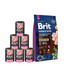 BRIT Premium By Nature Adult Small 8 kg + morčacie krmivo 6x400 g
