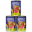SIMPLY FROM NATURE 3x400 g konzervy pre psov všetkých plemien a všetkých vekových kategórií bez obilnín