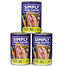 SIMPLY FROM NATURE Kačica s mrkvou 3x 400 g konzerva pre psy