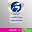 Perfect Fit Adult 1+ Rich in Chicken M/L 825 g granule pre dospelých psov stredných a veľkých plemien 825 g