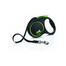 FLEXI Automatické vodítko Black Design M 5 m, zelené