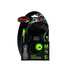 FLEXI Automatické vodítko Black Design M 5 m, zelené