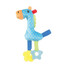 Plyšová hračka pre šteňa RIO žirafa Modrá plyšová hračka pre psa