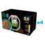 SHEBA Nature’s Collection vanička s výberom príchutí 32x85 g kompletné krmivo pre dospelé mačky v omáčke kúsky s kuracím mäsom, lososom