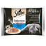 SHEBA Selection Select Slices Rybné Smaki 52x85g kompletné krmivo pre mačky v omáčke s lososom a čiernou treskou, biela ryba, morská ryba, treska