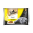 SHEBA Delicacy Fine Flakes Hydinové príchute vrecúška 52x85 g kompletné krmivo pre dospelé mačky v kúskoch želé s: kačicou, kuracím mäsom, hydinou, morkou