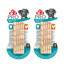 8IN1 Maškrta Delights Pre Dental Twisted Sticks 2x10 ks