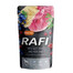 Rafi s hovädzím žalúdkom a bravčovou šunkou, čučoriedkami a brusnicami pre psov 500 g - mokré krmivo pre dospelých psov, 500 g