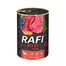 Rafi konzerva pre psov hovädzie mäso, čučoriedky a brusnice 400 g