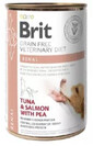 BRIT Veterinary Diet Renal Tuna&Salmon&Pea krmivo pre psov na podporu obličiek 400 g
